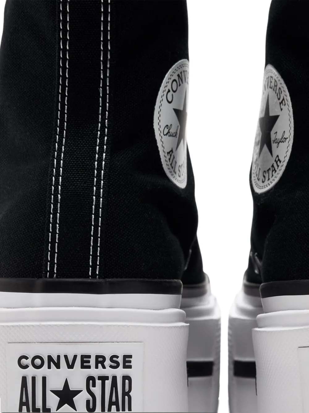 Converse hi-top platform sneakers Black