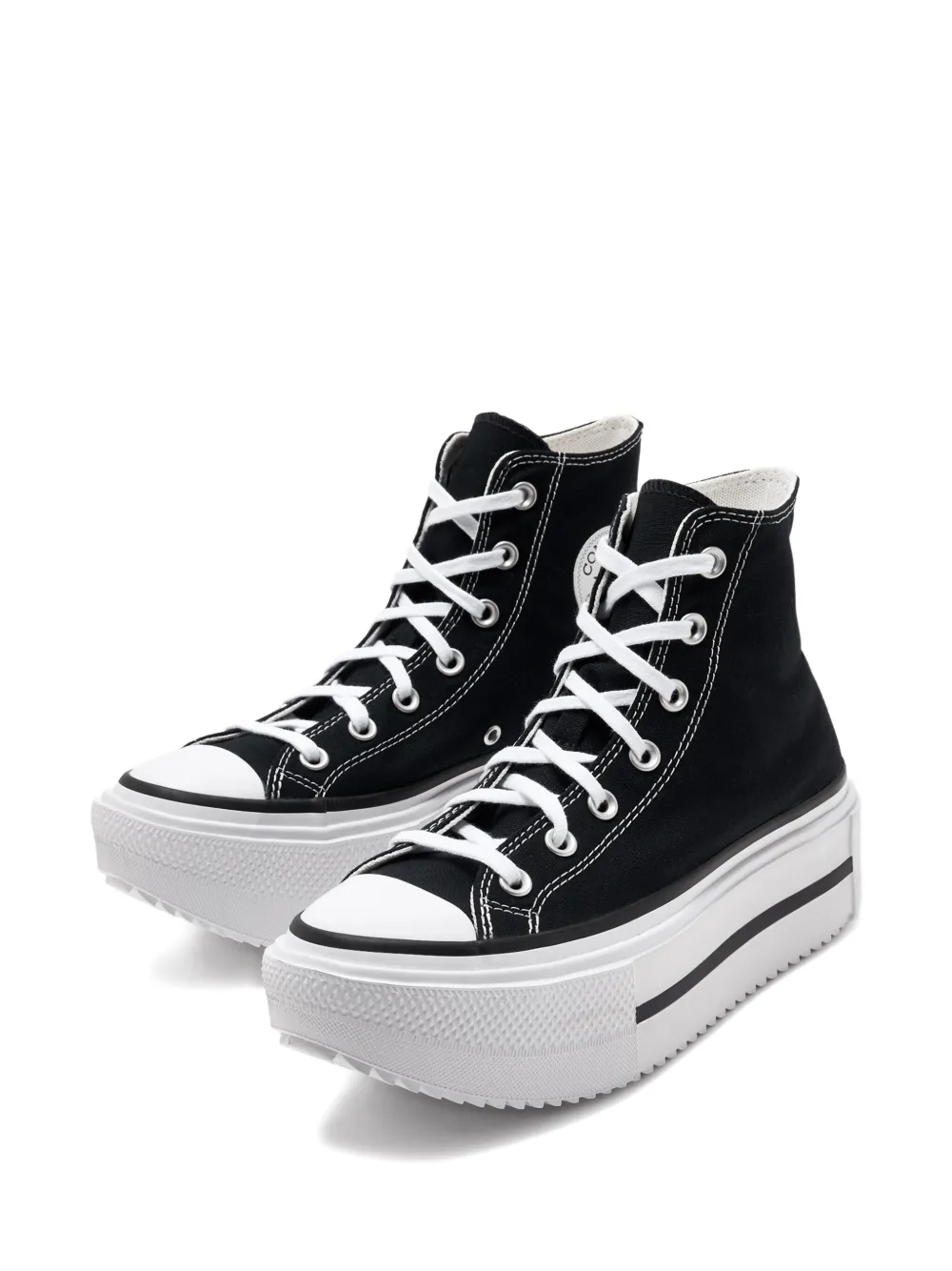 Converse hi-top platform sneakers Black