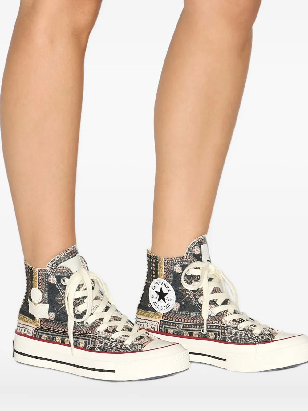 ISABEL MARANT x Converse Chuck 70 high-top sneakers Black
