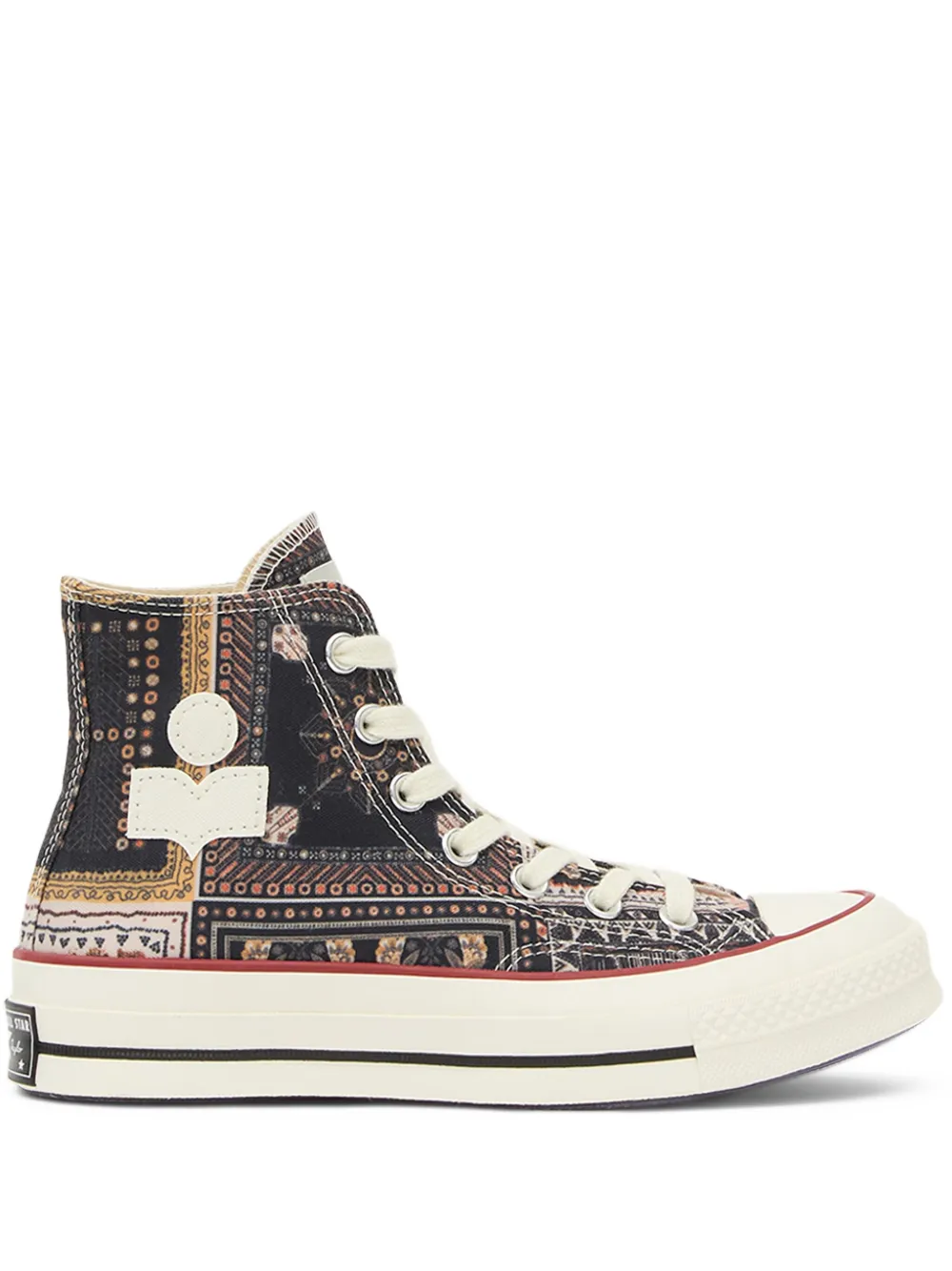 ISABEL MARANT x Converse Chuck 70 high-top sneakers Black