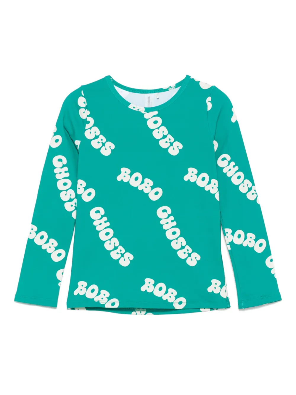 Bobo Choses logo-print T-shirt | Green | Image 1