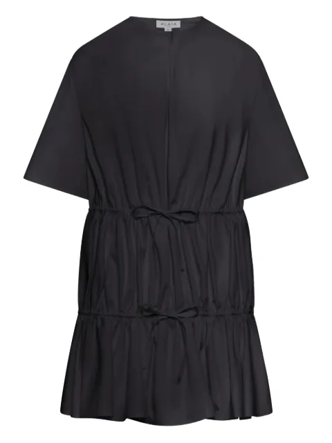 Alaïa poplin dress