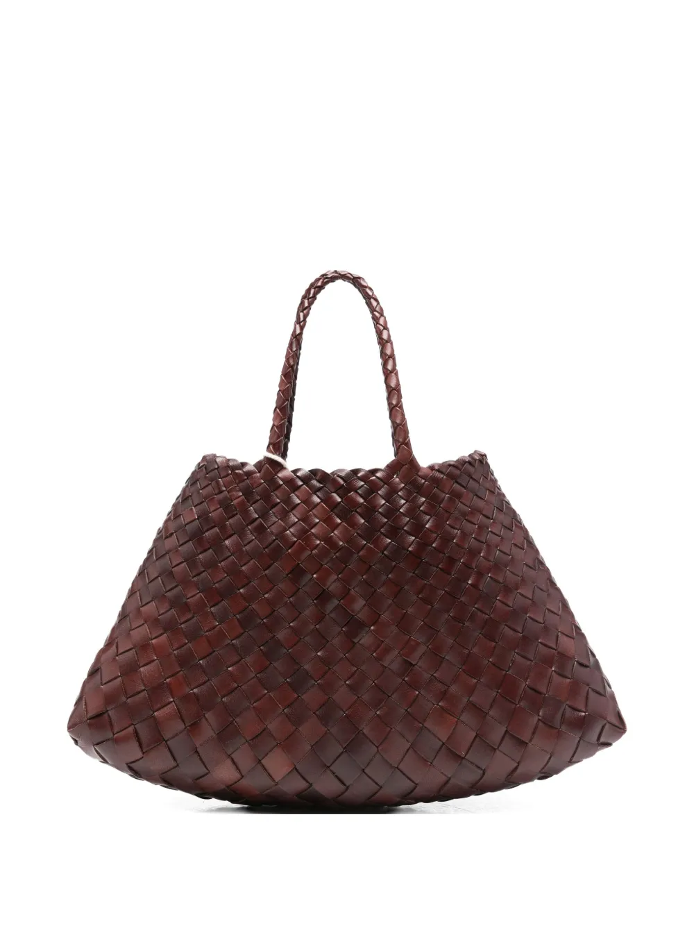 DRAGON DIFFUSION Santa Croce leren shopper Bruin