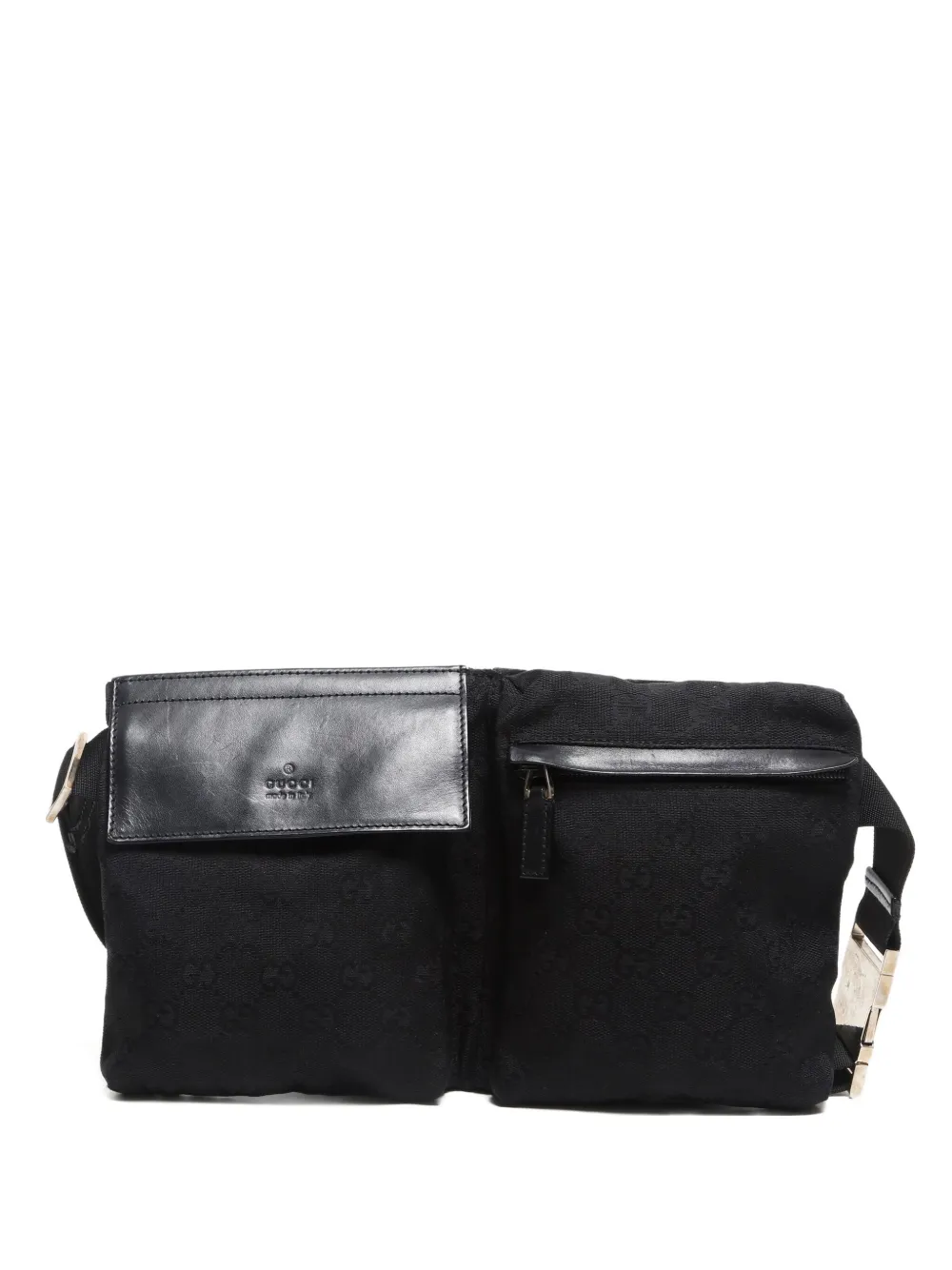 Gucci Pre-Owned 2000-2015 GG canvas belt bag | Black | Image 1