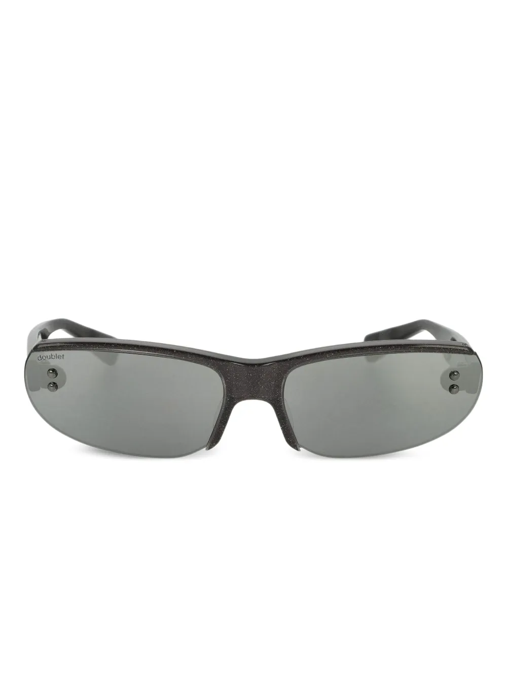 Doublet Flameless rectangle-frame sunglasses | Black | Image 1