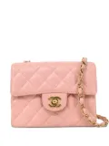 CHANEL Pre-Owned 2003 Mini 17 Classic Square Flap shoulder bag - Pink
