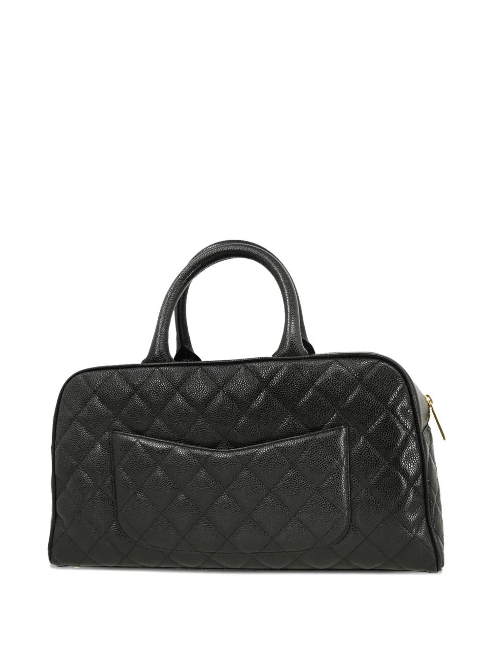 CHANEL Pre-Owned Bowling 37 quiltad väska från 2003 | Pre-Owned | Image 2