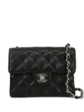 CHANEL Pre-Owned 2003 Mini 17 Classic Square Flap shoulder bag - Black