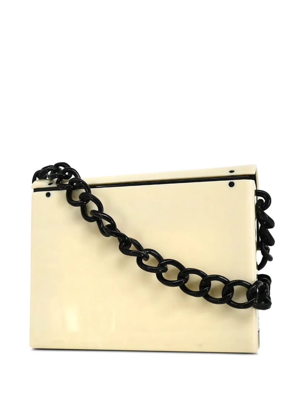 Pre-owned Chanel 2000s Two-tone Shoulder Bag