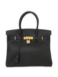 Hermès Pre-Owned 2005 Birkin 30 leather handbag - Black