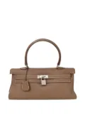 Hermès Pre-Owned 2009 Kelly leather handbag - Brown