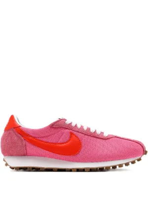 Nike zip-front Suede low-top Sneakers | Pink | FARFETCH