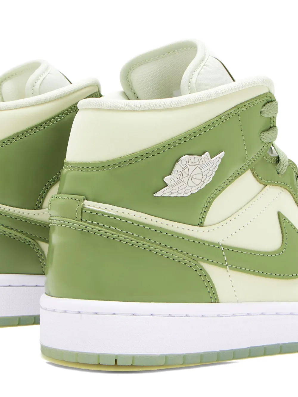 Nike Air Jordan 1 Mid leather sneakers Green