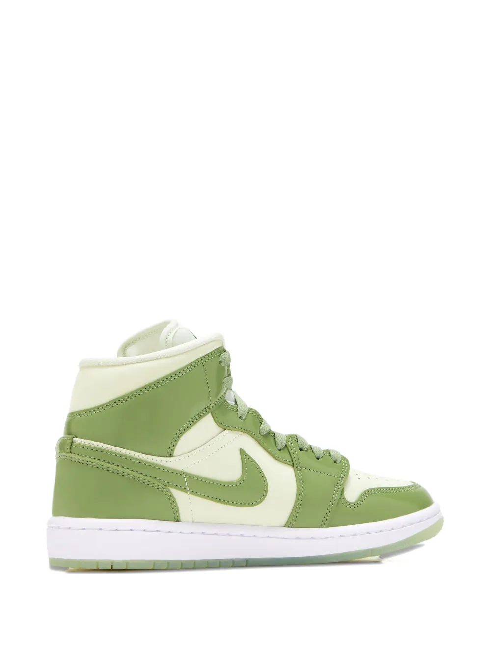 Nike Air Jordan 1 Mid leather sneakers Green