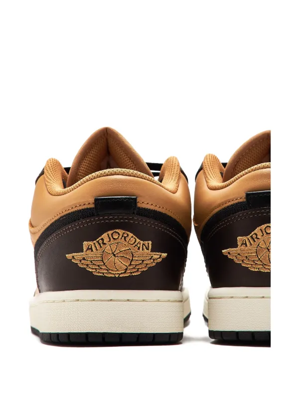 tan leather jordans
