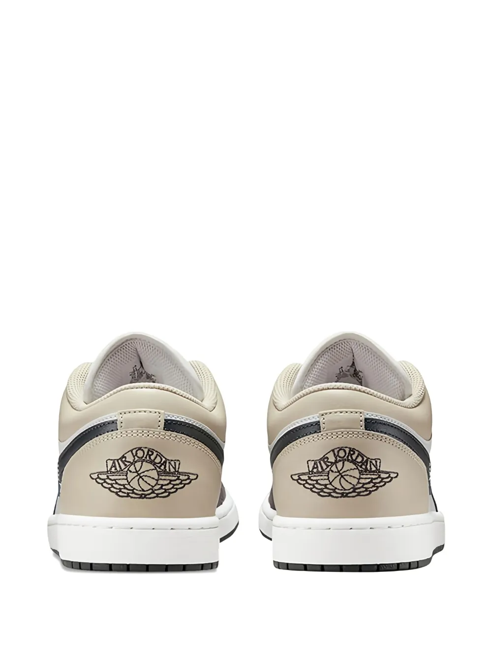 Nike Air Jordan 1 logo-print sneakers Neutrals