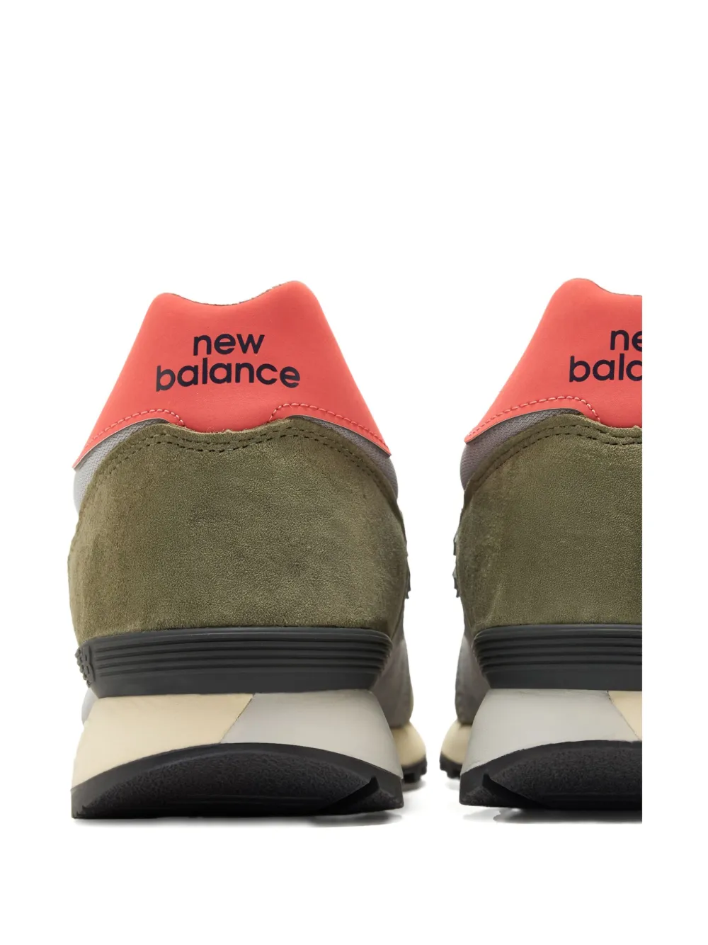 New Balance 475 suede mesh sneakers 320 DARK OLIVINE (320)