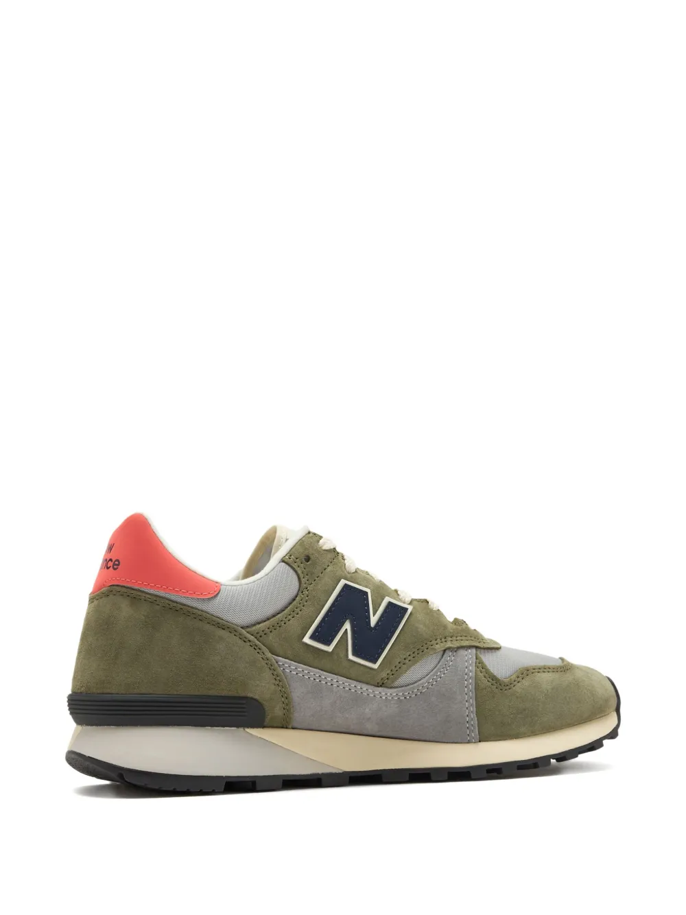 New Balance 475 suede mesh sneakers 320 DARK OLIVINE (320)