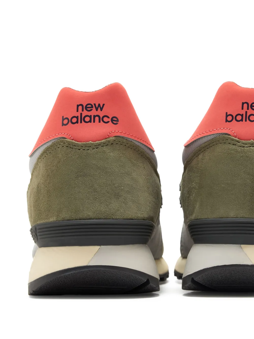 New Balance 475 suede mesh sneakers 320 DARK OLIVINE (320)