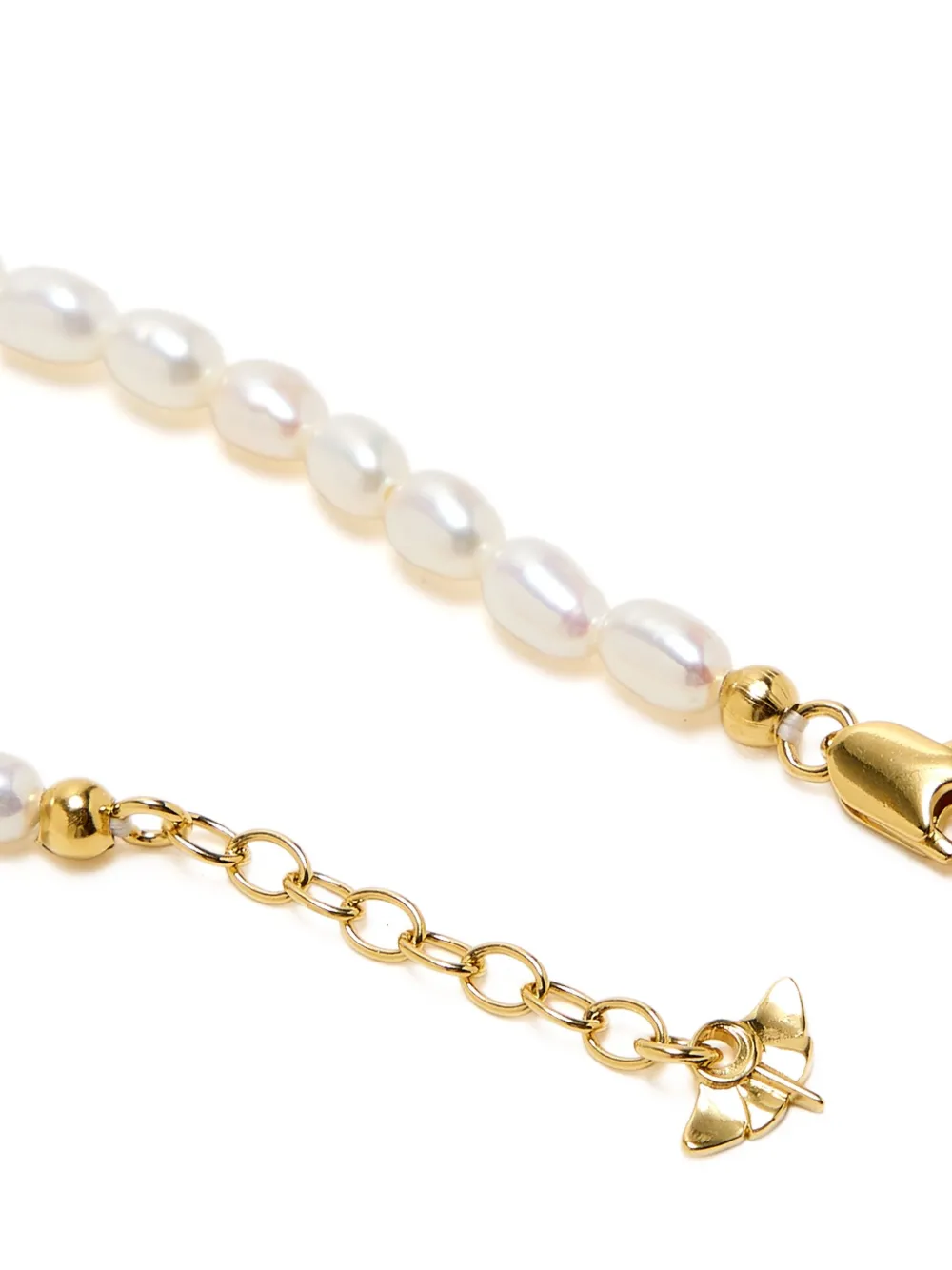 Missoma pulsera In Good Hands con aplique de perla en colaboración con Harris Reed | Image 2
