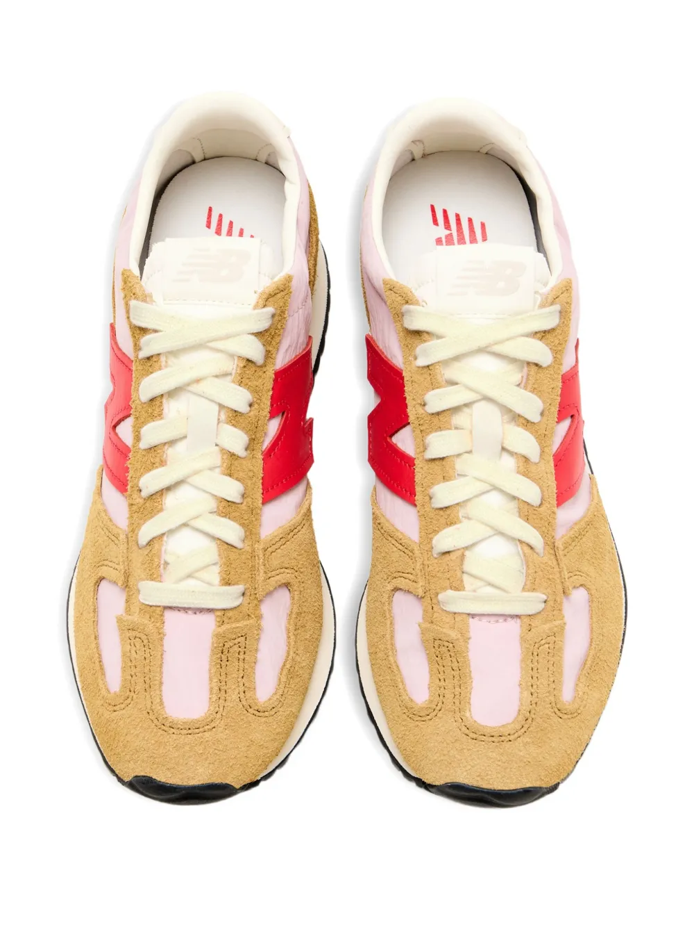 New Balance 471 suede and nylon sneakers Yellow
