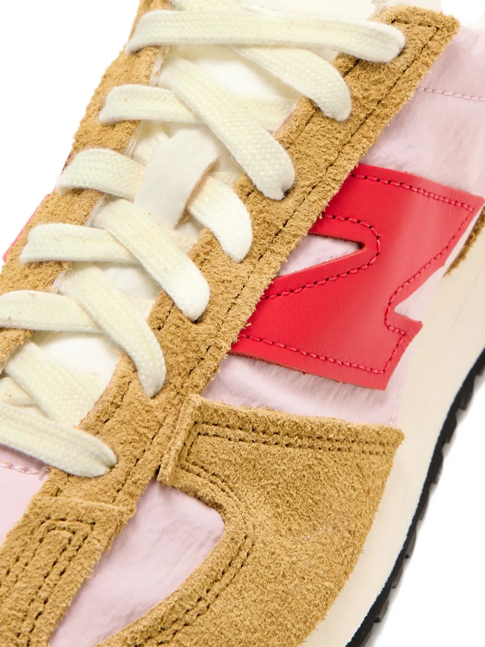 New Balance 471 suede and nylon sneakers Yellow