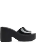 Melissa block-heel slide sandals - Black