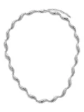 Missoma Savi Signature curved-link necklace - Silver