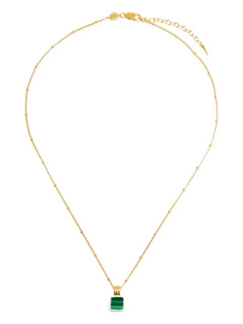 Missoma Lucy Williams malachite necklace