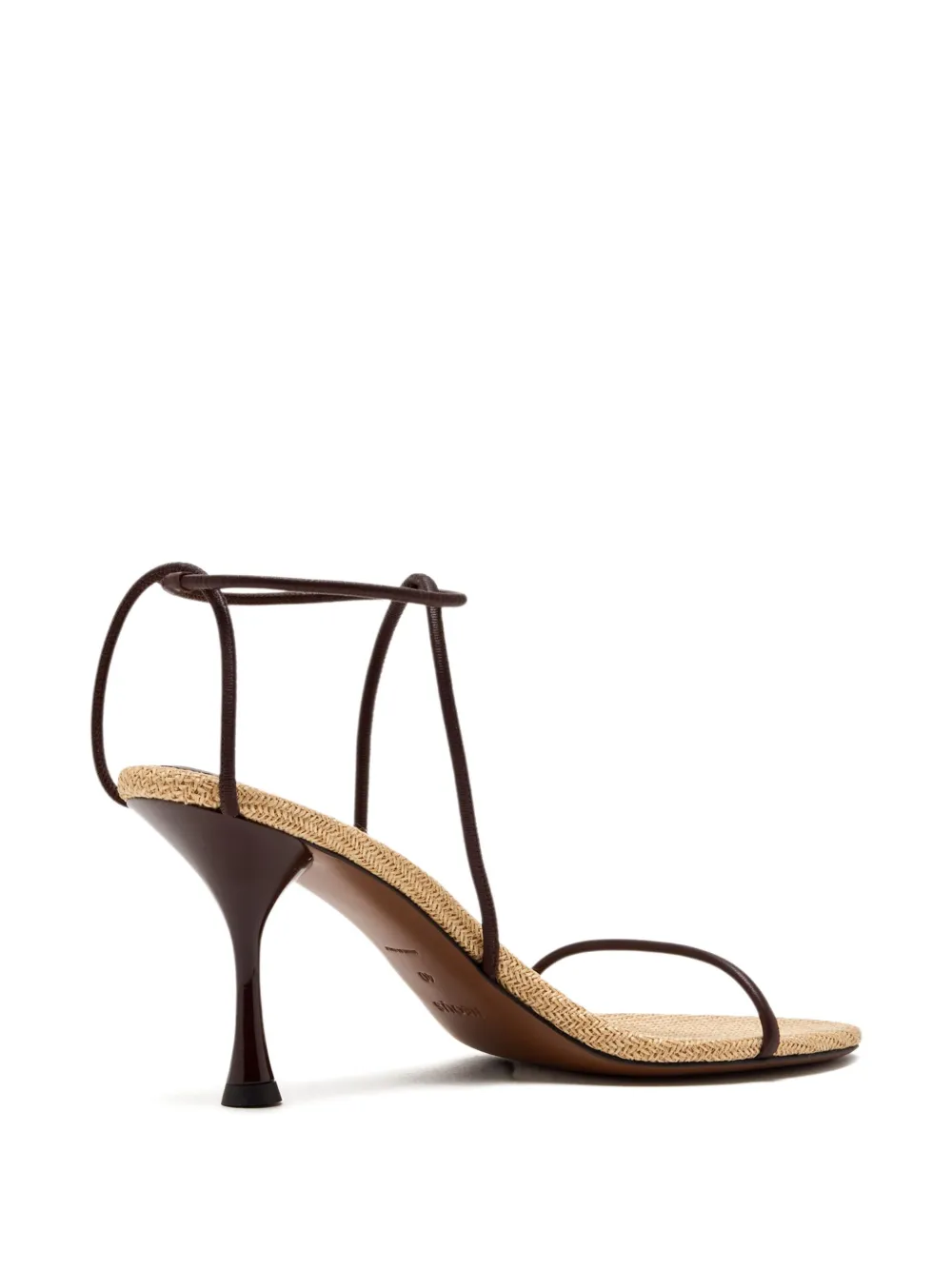 NEOUS 80mm Nenque strappy sandals Neutrals