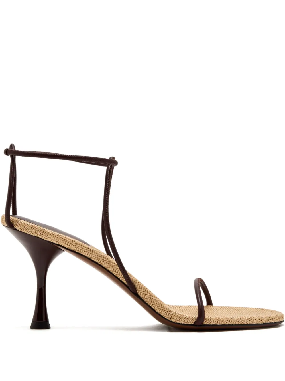NEOUS 80mm Nenque strappy sandals Neutrals