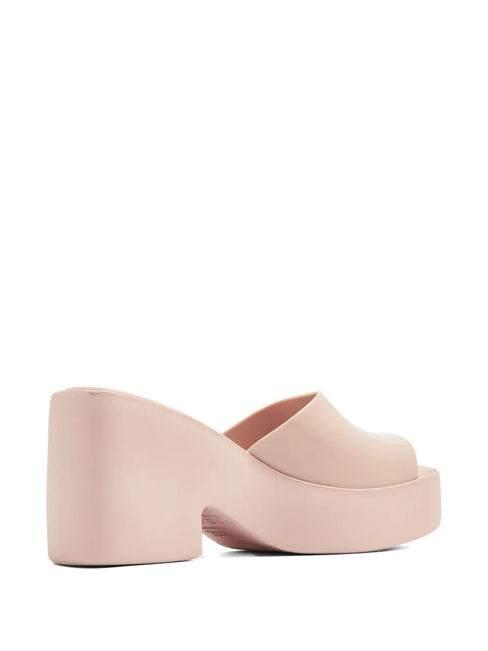 Melissa 100 mm Posh sandalen met plateauzool en open neus Roze