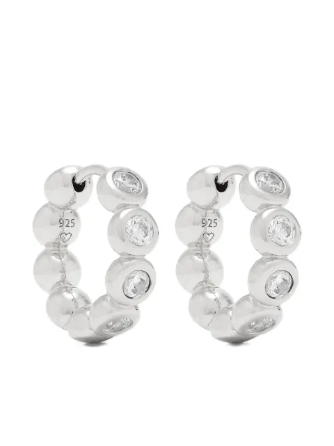 Missoma small Tennis hoop earrings