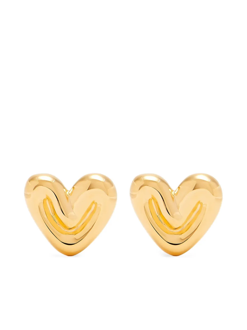 heart-shaped earrings
