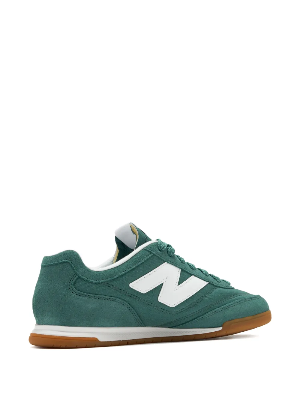 New Balance RC42 suede logo-embellished sneakers Green