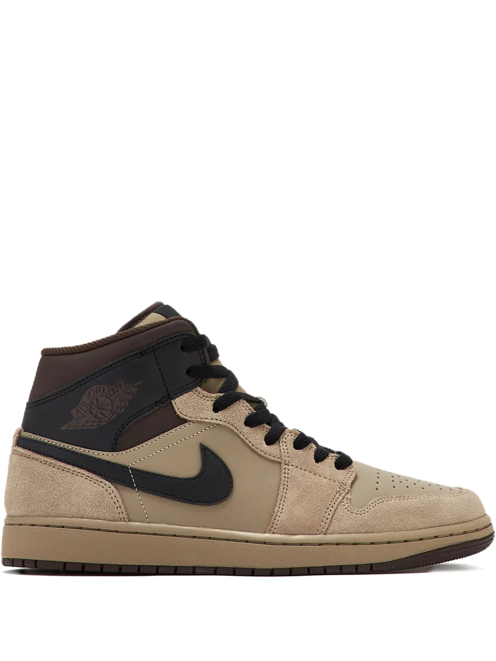 Nike Dunk Low Next Nature sneakers met mesh vlak Beige