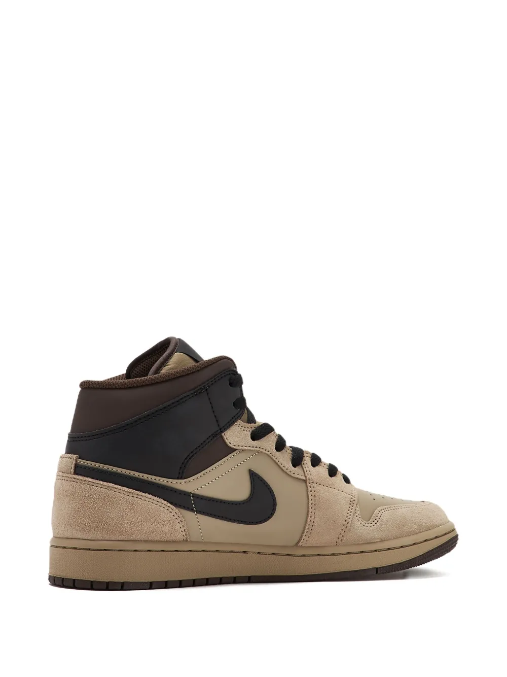 Nike Air Jordan 1 Mid suede sneakers Brown