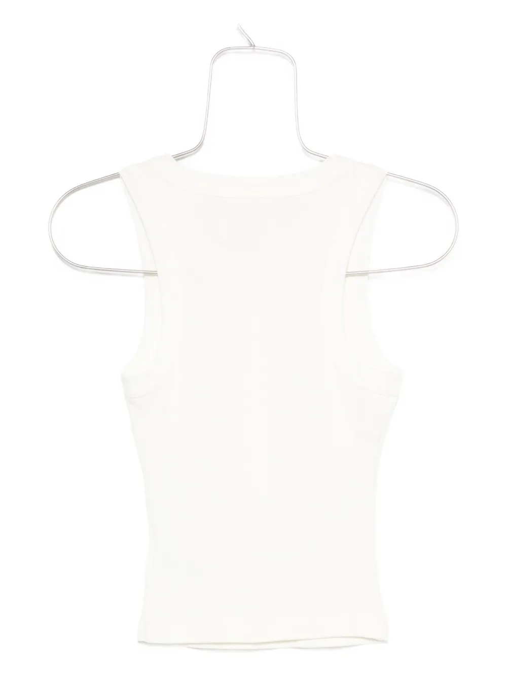 Citizens of Humanity button-front ribbed top Wit