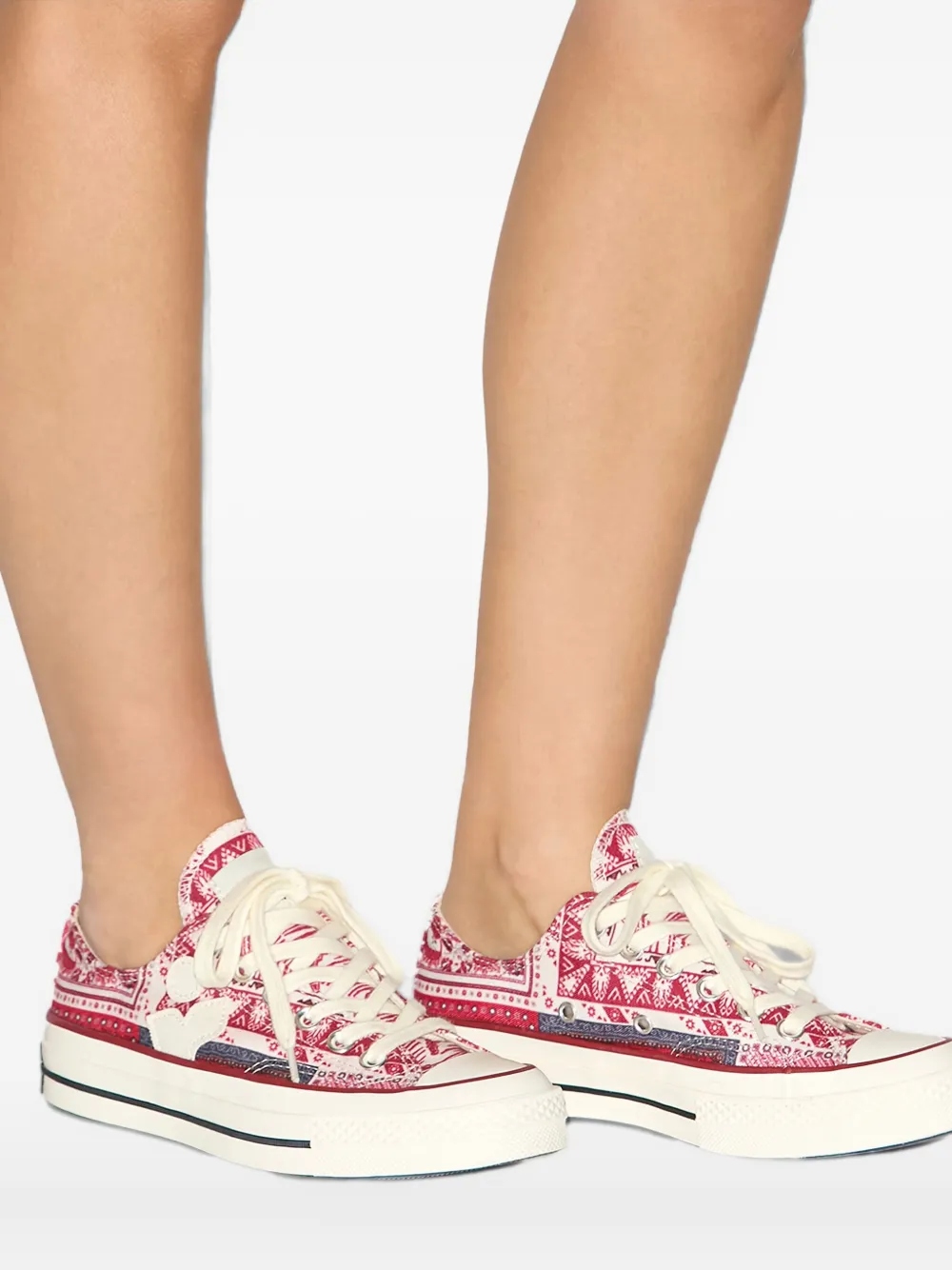 ISABEL MARANT x Converse Chuck 70 Ox low-top sneakers Red