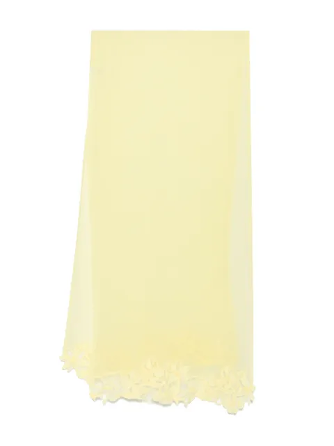 Ermanno Scervino mascada con encaje floral