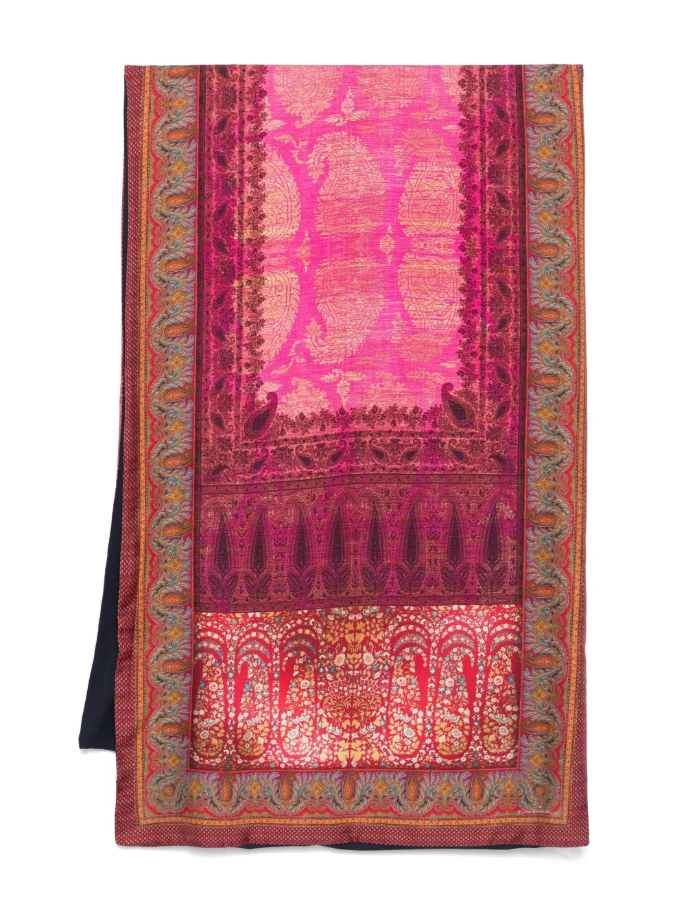 Pierre-Louis Mascia Aloesta sjaal met paisley-print Roze