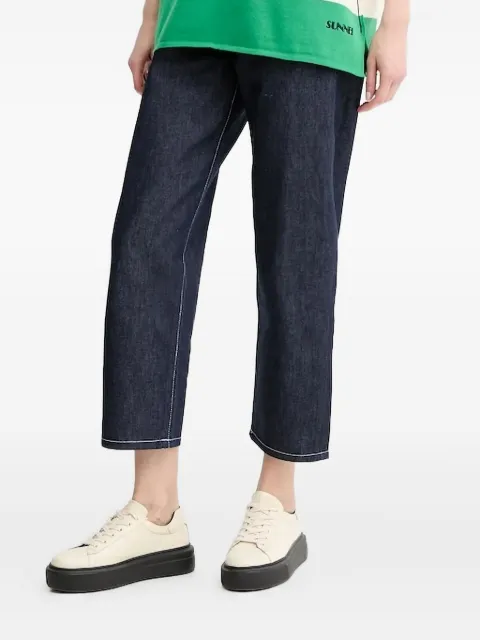 Sunnei contrast-stitch jeans