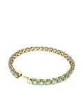 Swarovski Matrix tennis bracelet - Green