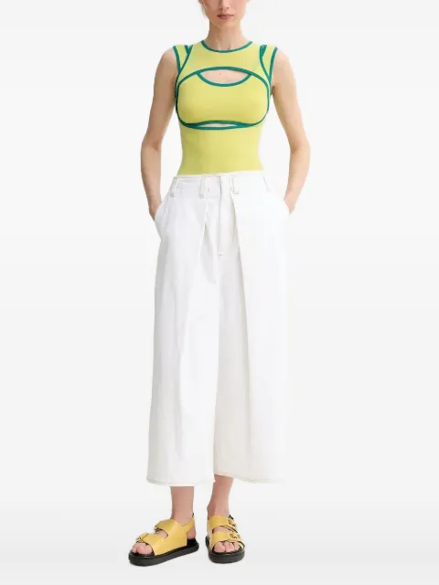 Sunnei cut-out sleeveless top