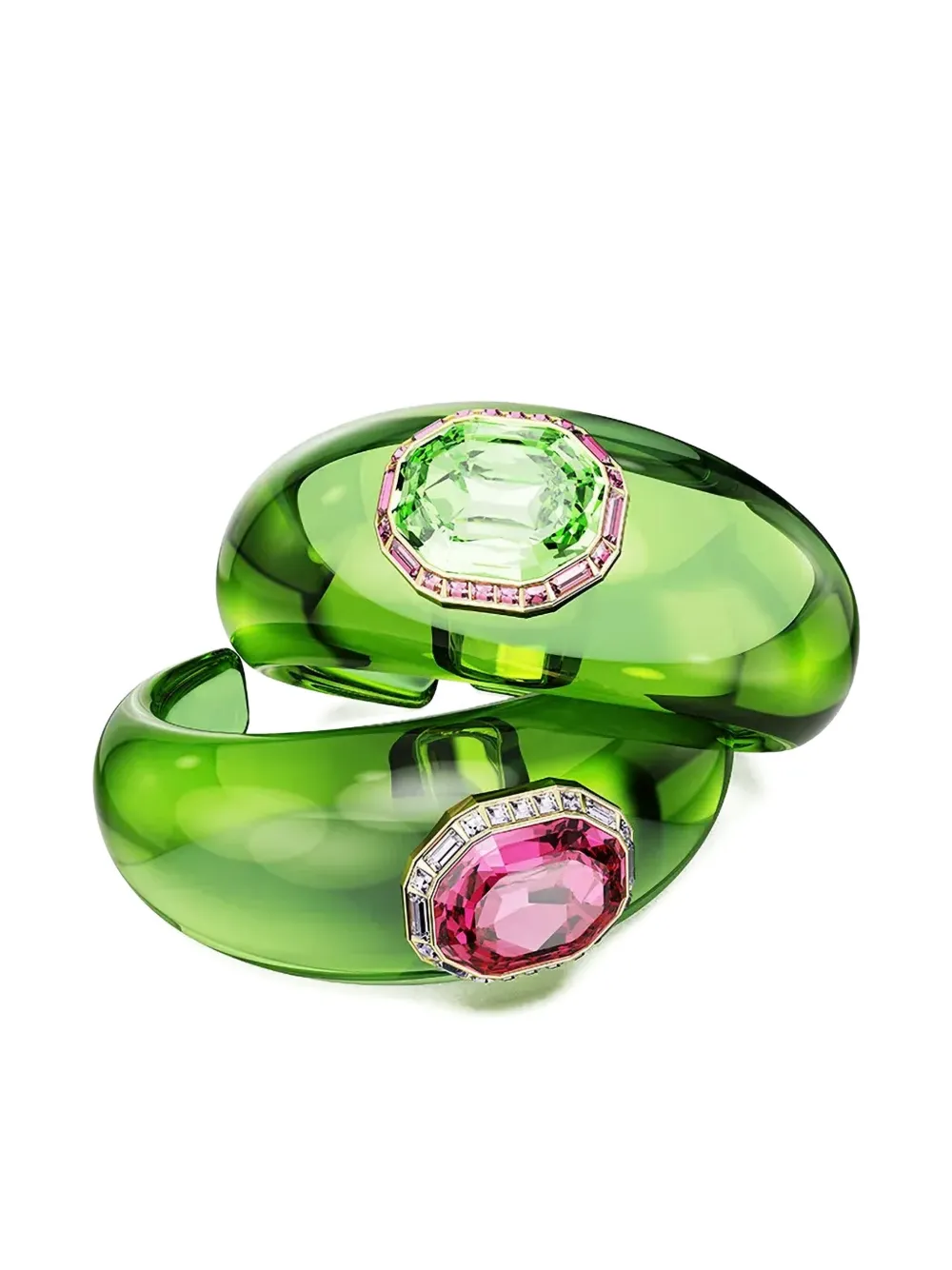 Swarovski Glazen armband met edelsteen - Groen