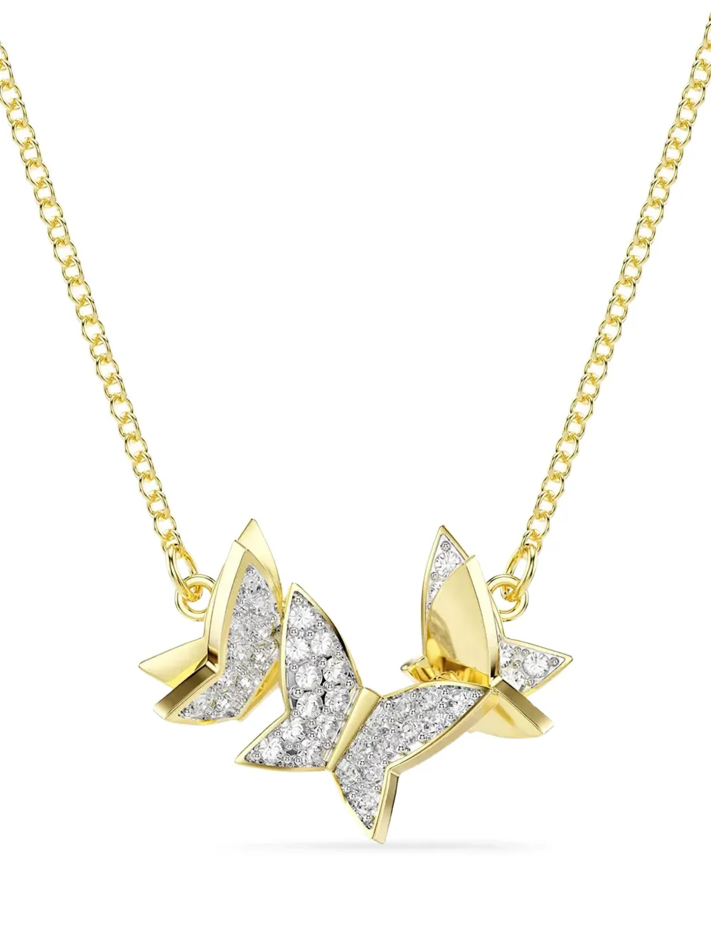 Swarovski Idyllia Lilia halsketting - Goud