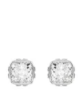Swarovski April Birthstone stud earrings - White