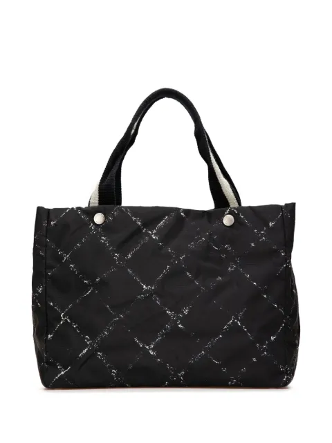 CHANEL Pre-Owned 2000-2002 Old Travel Line Nylon tote bag