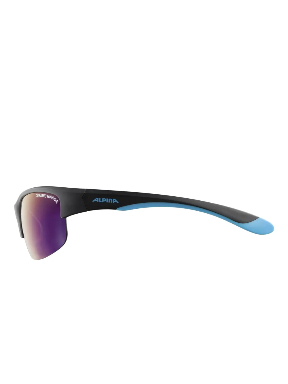 ALPINA KIDS Zonnebril met rechthoekig montuur Blauw