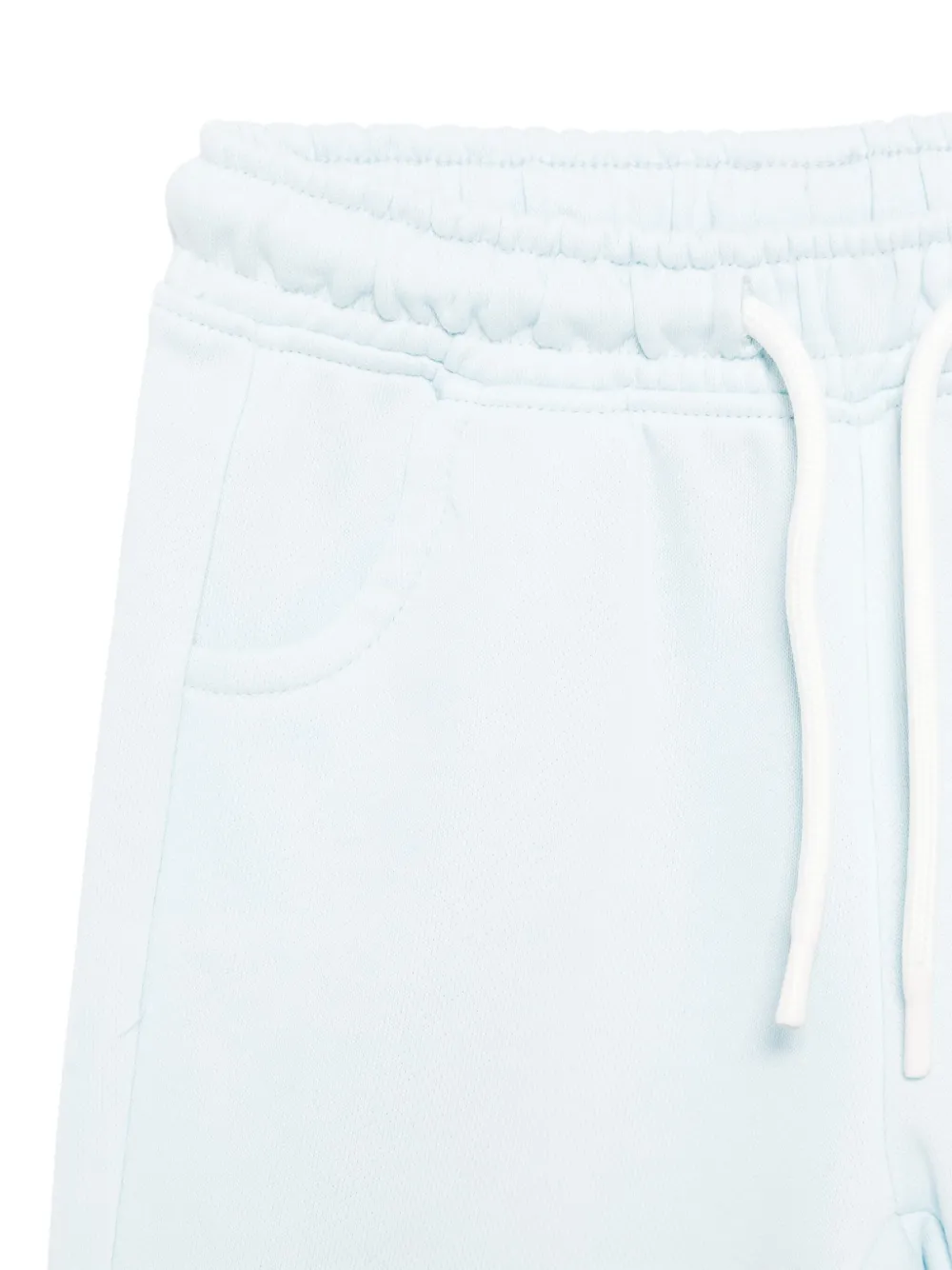 John Richmond Junior logo-print shorts set Blauw